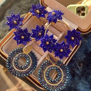 Elegant Tropical Statement Earring Bundle